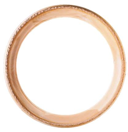 Round frame with foliage-100cm